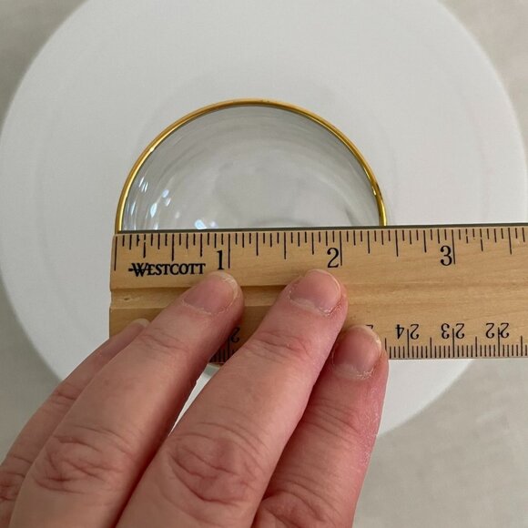 Stella Artois Beer Glass 8" Tall With Gold Rim Belgium Design For Collectors - Picture 10 of 13